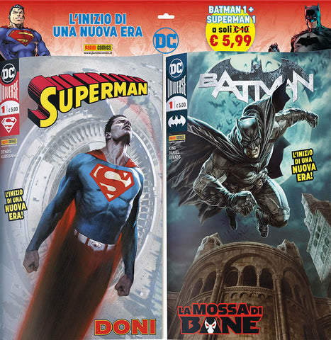 DC Comics Pack: Batman 1 E Superman 1