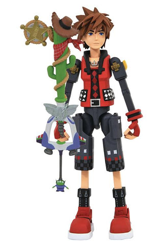 KINGDOM HEARTS - TOY STORY VALOR FORM - SORA - ACTION FIGURE 15CM
