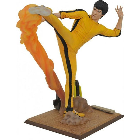 BRUCE LEE GALLERY - BRUCE LEE KICKING - STATUA 25CM