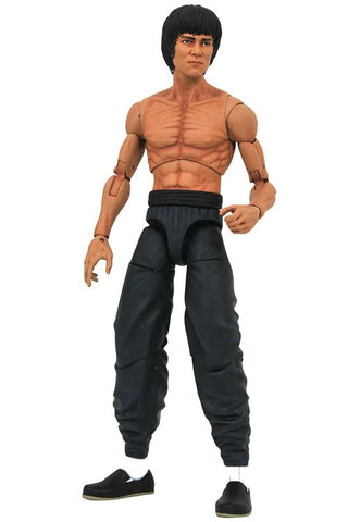 BRUCE LEE GALLERY - BRUCE LEE SHIRTLESS - ACTION FIGURES 17CM