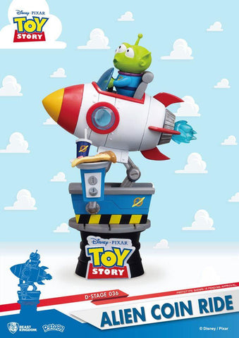 TOY STORY ALIEN COIN RIDE DIORAMA