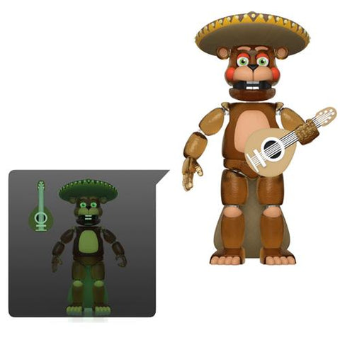 FIVE NIGHTS AT FREDDY'S PIZZA SIMULATOR - EL CHIP - ACTION FIGURE 9CM