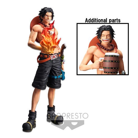 ONE PIECE GRANDISTA NERO ACE FIGURE