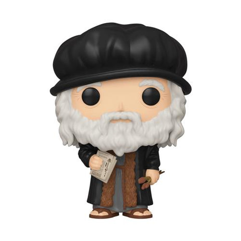 POP ARTISTS - POP FUNKO VINYL FIGURE LEONARDO DA VINCI 9CM