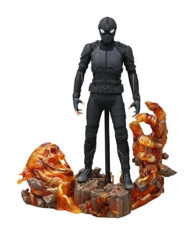 SPIDERMAN STEALTH SUIT DLX ACT FIG