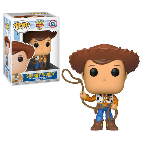 DISNEY - TOY STORY - POP FUNKO 522 SHERIFF WOODY 9CM