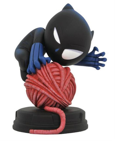 MARVEL ANIMATED - BLACK PANTHER STATUE - 10CM