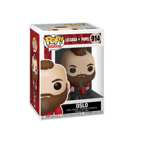 LA CASA DI CARTA - POP FUNKO VINYL FIGURE 914 OSLO 9CM