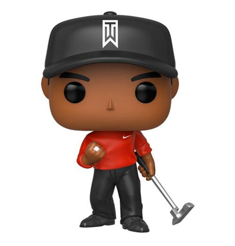 GOLF - POP FUNKO VINYL FIGURE TIGER WOODS (RED SHIRT) 9CM