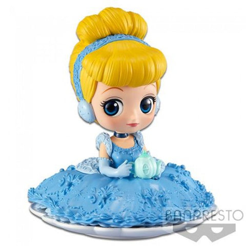 DISNEY - Q POSKET SUGIRLY - CINDERELLA (NORMAL COLOR VER.) - FIGURE 9CM
