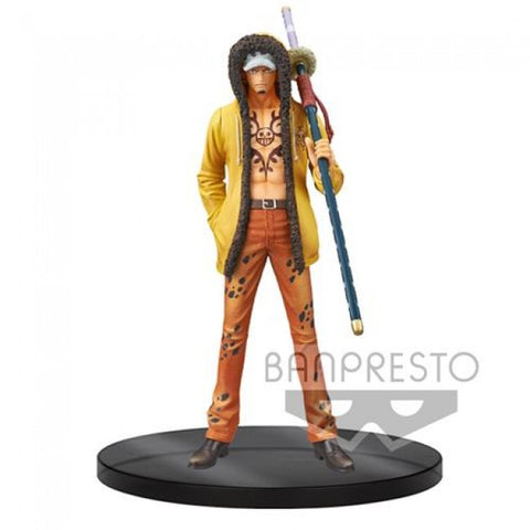 ONE PIECE STAMPEDE - MOVIE DXF - THE GRANDLINE MEN VOL.5 - TRAFALGAR LAW - BANPRESTO STATUA 17CM