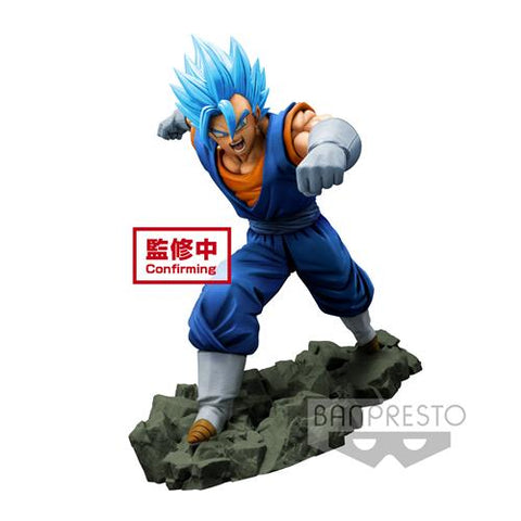 DRAGON BALL Z - DOKKAN BATTLE COLLAB - SUPER SAIYAN GOD SUPER SAIYAN VEGETTO - BANPRESTO STATUE 16CM