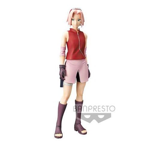 NARUTO SHIPPUDEN - GRANDISTA SHINOBI RELATIONS - HARUNO SAKURA - BANPRESTO FIGURE 23CM