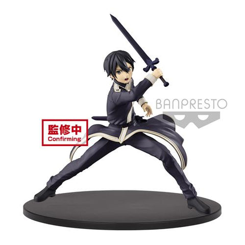 SWORD ART ONLINE: ALICIZATION - EXQ FIGURE - KIRITO - BANPRESTO FIGURE 15CM