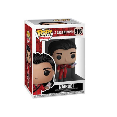 LA CASA DI CARTA - POP FUNKO VINYL FIGURE 916 NAIROBI 9CM