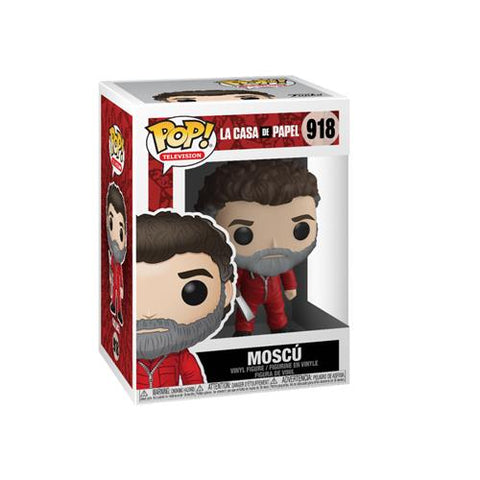 LA CASA DI CARTA - POP FUNKO VINYL FIGURE 918 MOSCA 9CM