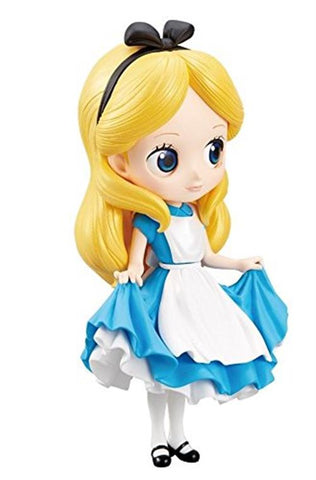 DISNEY - Q POSKET - ALICE (NORMAL COLOR VER.) - FIGURE 14CM