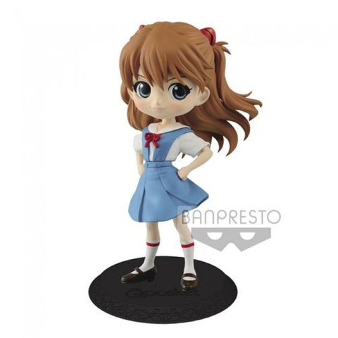 EVANGELION MOVIE - Q POSKET - ASUKA LANGLEY (NORMAL COLOR VER.) - FIGURE 14CM