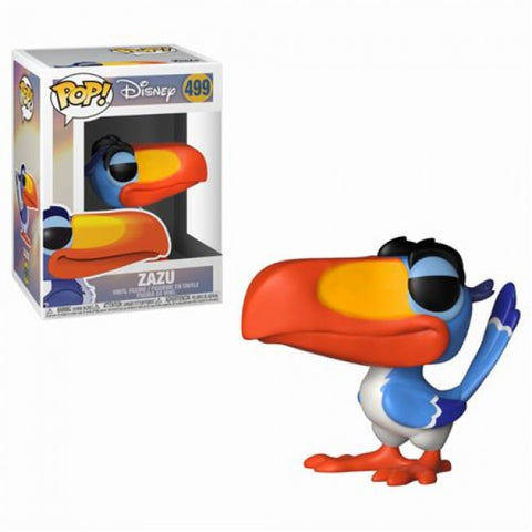 DISNEY - IL RE LEONE - POP FUNKO VINYL FIGURE 499 ZAZU 9CM