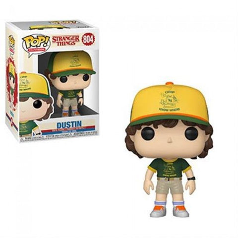 STRANGER THINGS - POP FUNKO VINYL FIGURE 804 DUSTIN 9CM