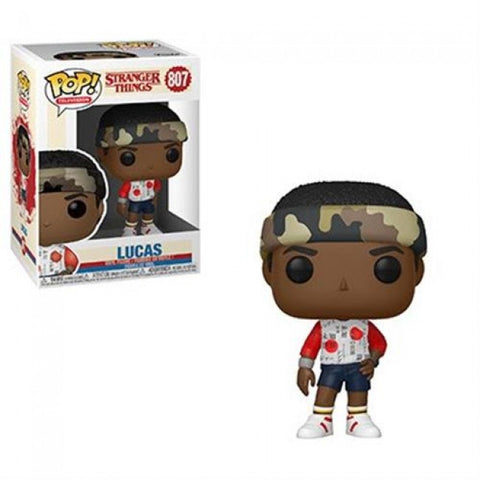 STRANGER THINGS - POP FUNKO VINYL FIGURE 807 LUCAS 9CM