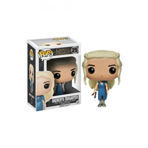 GAME OF THRONES - POP FUNKO VINYL FIGURE 25 DAENERYS IN BLUE GOWN