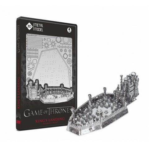 GAME OF THRONES - PUZZLE METAL MODEL KIT - KING'S LANDING