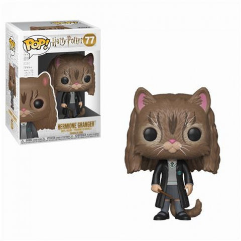 HARRY POTTER - POP FUNKO VINYL FIGURE 77 HERMIONE GRANGER AS A CAT 9CM