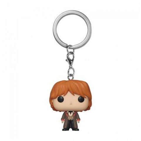 HARRY POTTER - POP FUNKO VINYL KEYCHAIN RON (YULE BALL) 4CM
