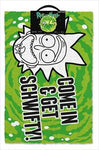 Rick And Morty Get Schwifty Doormat