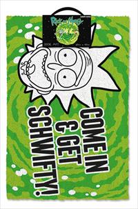 Rick And Morty Get Schwifty Doormat