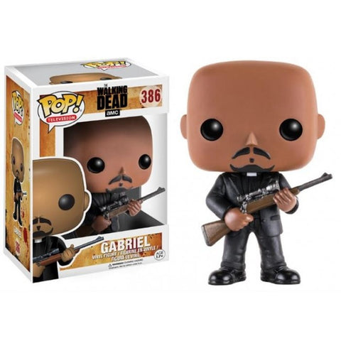 THE WALKING DEAD - POP FUNKO VINYL FIGURE 386 GABRIEL 9CM
