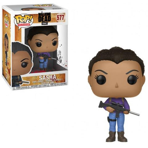 THE WALKING DEAD - POP FUNKO VINYL FIGURE 577 SASHA 9CM
